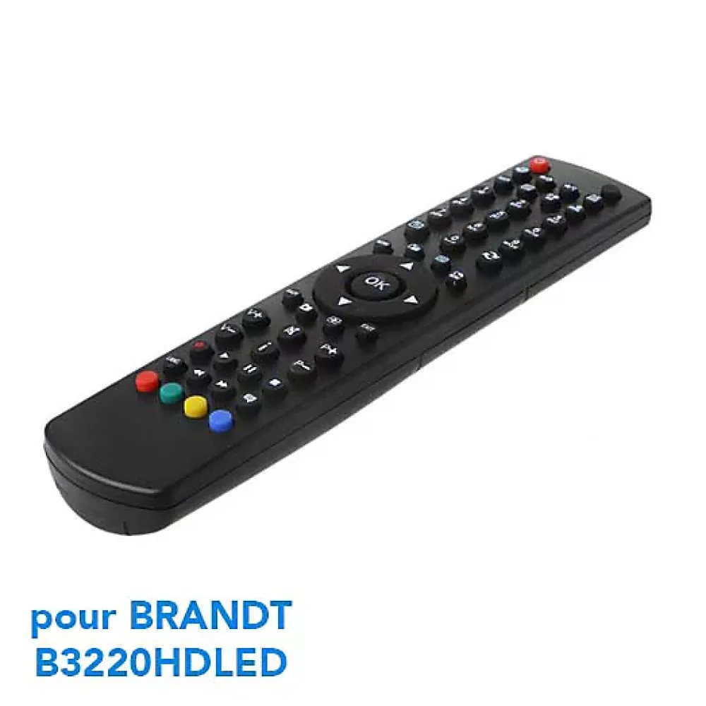 Vestel Télécommande TV de remplacement pour BRANDT B3220HDLED