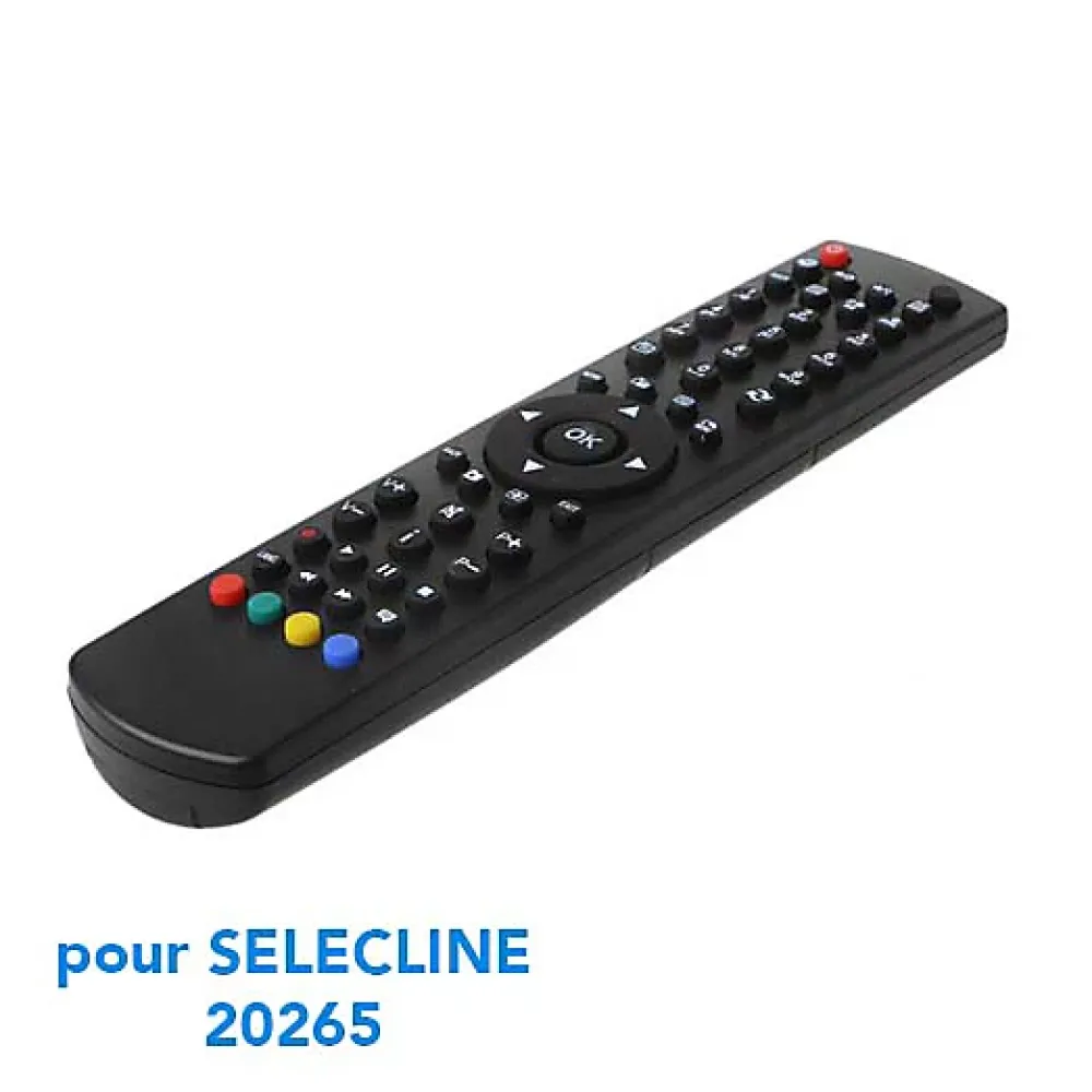 Vestel Décodeur Tnt, Télécommande Et Transmetteur-Télécommande TV de remplacement pour SELECLINE 20265