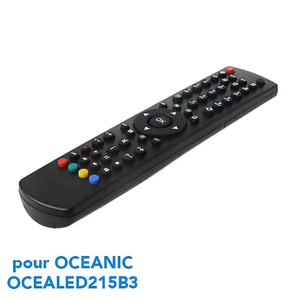 Vestel Décodeur Tnt, Télécommande Et Transmetteur-Télécommande TV de remplacement pour OCEANIC OCEALED215B3