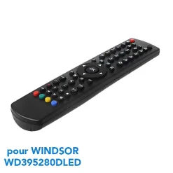 Vestel Télécommande TV de remplacement pour WINDSOR WD395280DLED