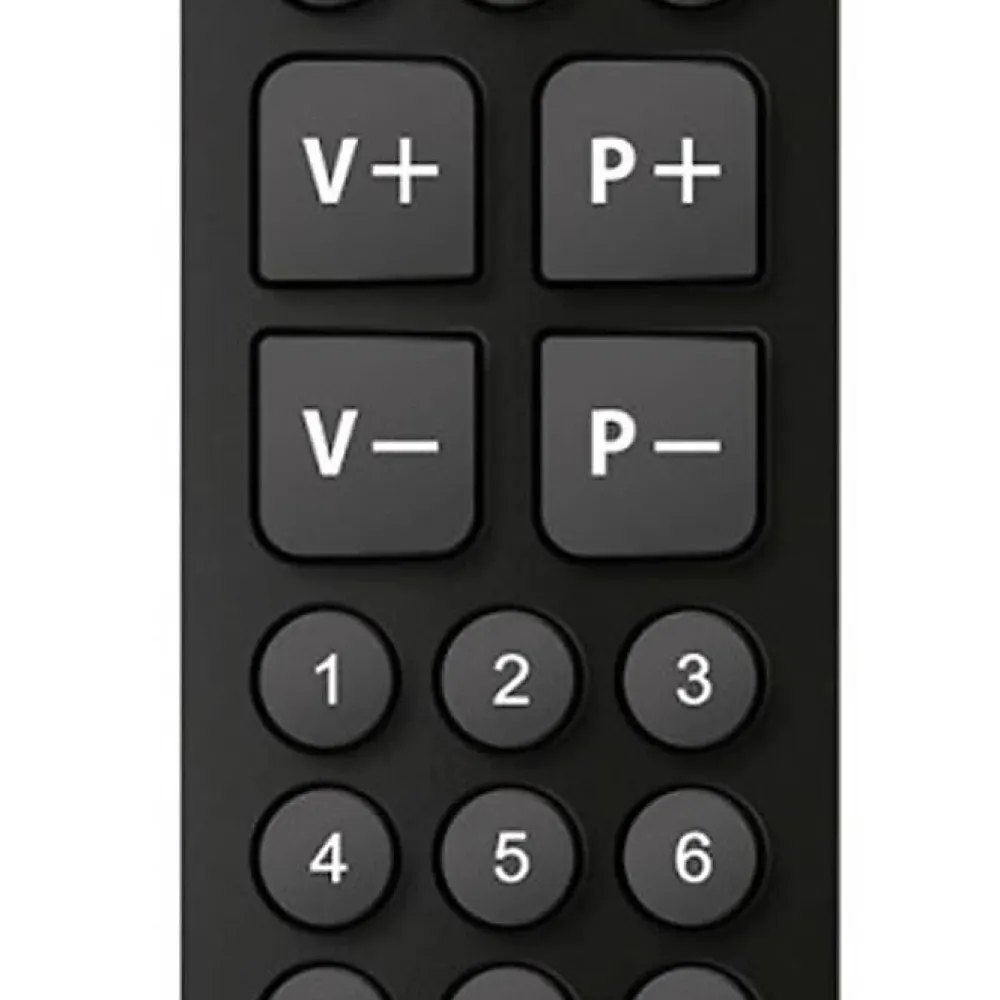 Cgv Décodeur Tnt, Télécommande Et Transmetteur-Télécommande universelle Fidelio Easy 5 noire 25 boutons sans programmation