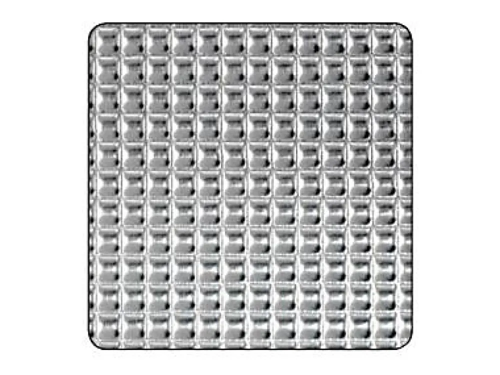 Tôle-Tôle aluminium brut diamant Ep. 0,5 mm, 100 x 50 cm