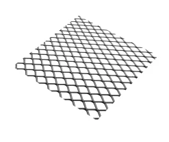 CQFD Tôle métal déployé acier brut Maille 10 x 5,5 mm, 100 x 50 cm
