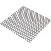 Tôle perforée rond acier brut Perforation 8 mm, 100 x 50 cm