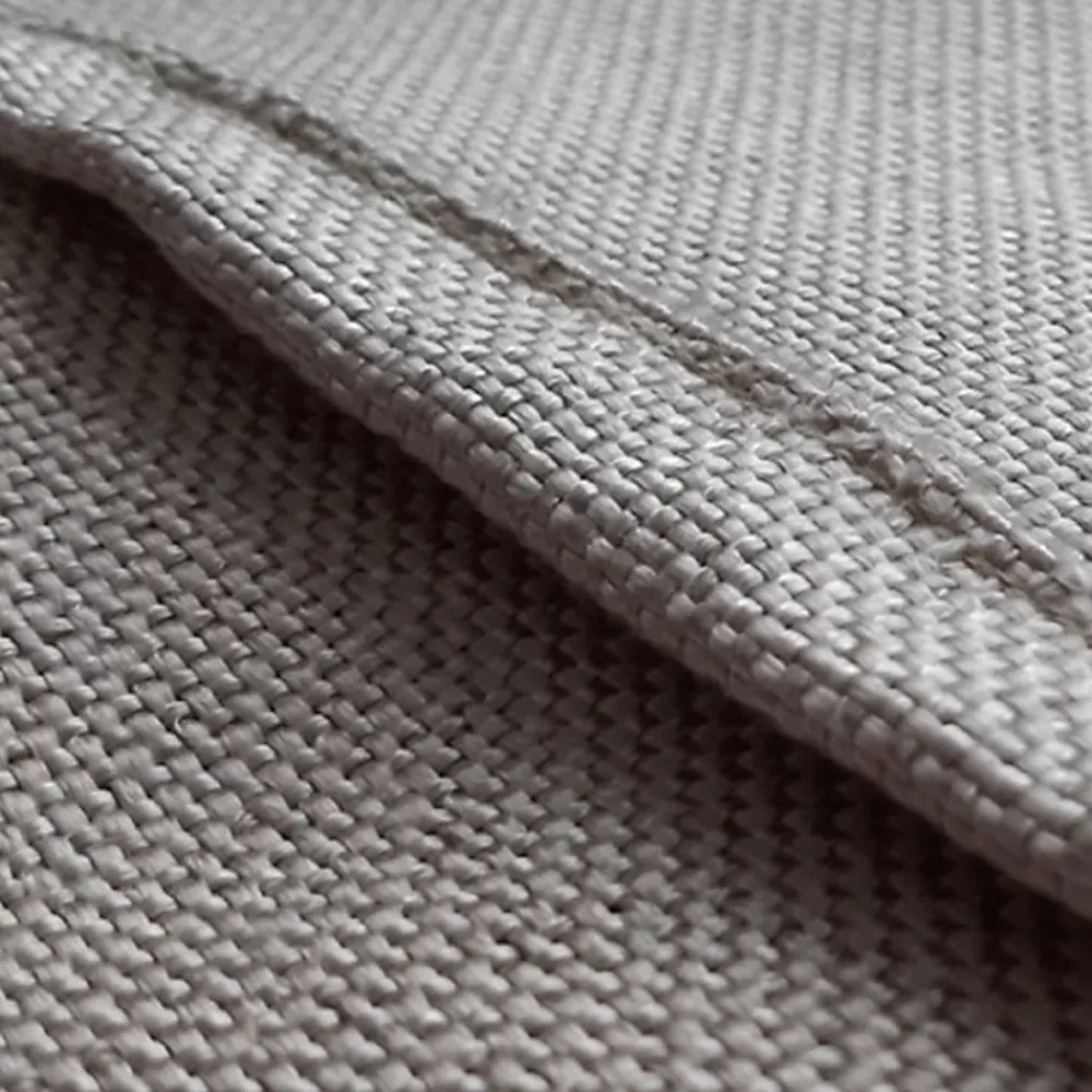 Weltek Toile anti chaleur 2 x 2 m IGNIFUGEE M0 Anti-feu 550-C Fibre de verre induction Polyuréthane Haute protection