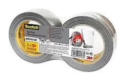 Scotch Toile de réparation grise, 48mm x 25 m - lot de 2