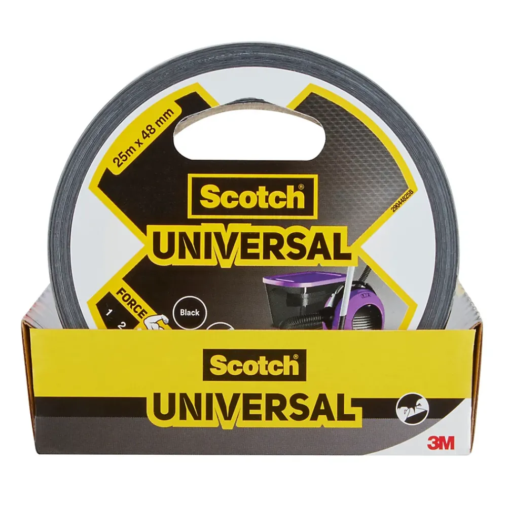 Scotch Toile de réparation universel noir, 48mm x 25 m