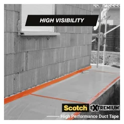 Scotch Ruban Adhésif-Toile de réparation universel orange, 48mm x 25 m - 2 rouleaux