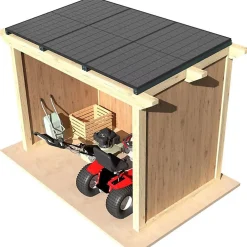 Telco Home Automation Kit Panneau Solaire-Toiture solaire - HEKILI Gris Anthracite 2,292m x 1,196m