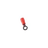 Arvi Fixation Et Raccordement Du Câble-Tol-1.5-6 Sachet De 100 Cosses Rondes Isolées Rouges Pour Fil 0.25 à 1.5mm² - Trou M6 - diamètre 6.4mm -