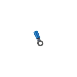 Arvi Tol-16-6 Sachet De 100 Cosses Rondes Isolées Bleues Pour Fil 16mm² - Trou M6 - diamètre 6.4mm -