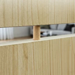 Diall Tourillon Et Lamello-45 tourillons striés Bois ø6 mm