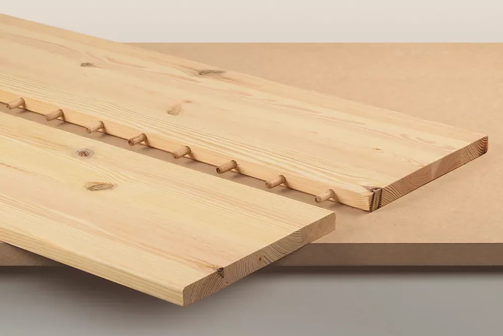 Wolfcraft 40 tourillons ø8 x 40 mm Hêtre