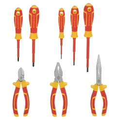Magnusson Tournevis D'Électricien-Tournevis et pinces VDE - 8 pièces