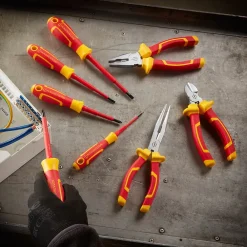 Magnusson Tournevis D'Électricien-Tournevis et pinces VDE - 8 pièces