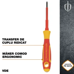Magnusson Tournevis Philips VDE PH0 75 x 4 mm