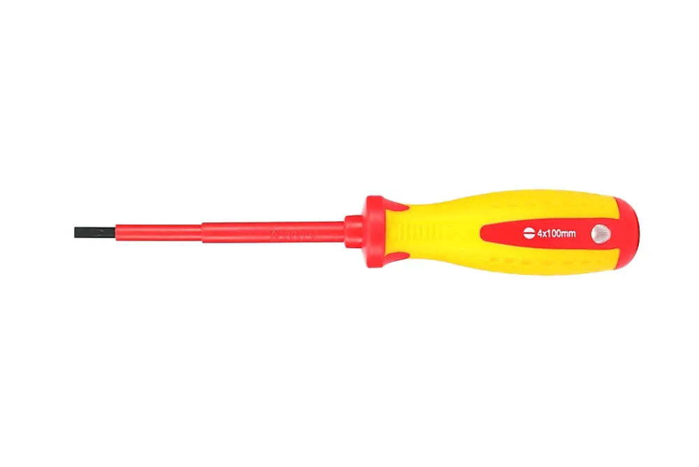 Hanger Tournevis D'Électricien-Tournevis plat isolé 1000 V 3 x 80mm 160mm - - 132010
