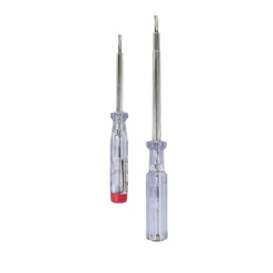Tournevis D'Électricien-Tournevis testeur de tension 220-240V, 2 pièces