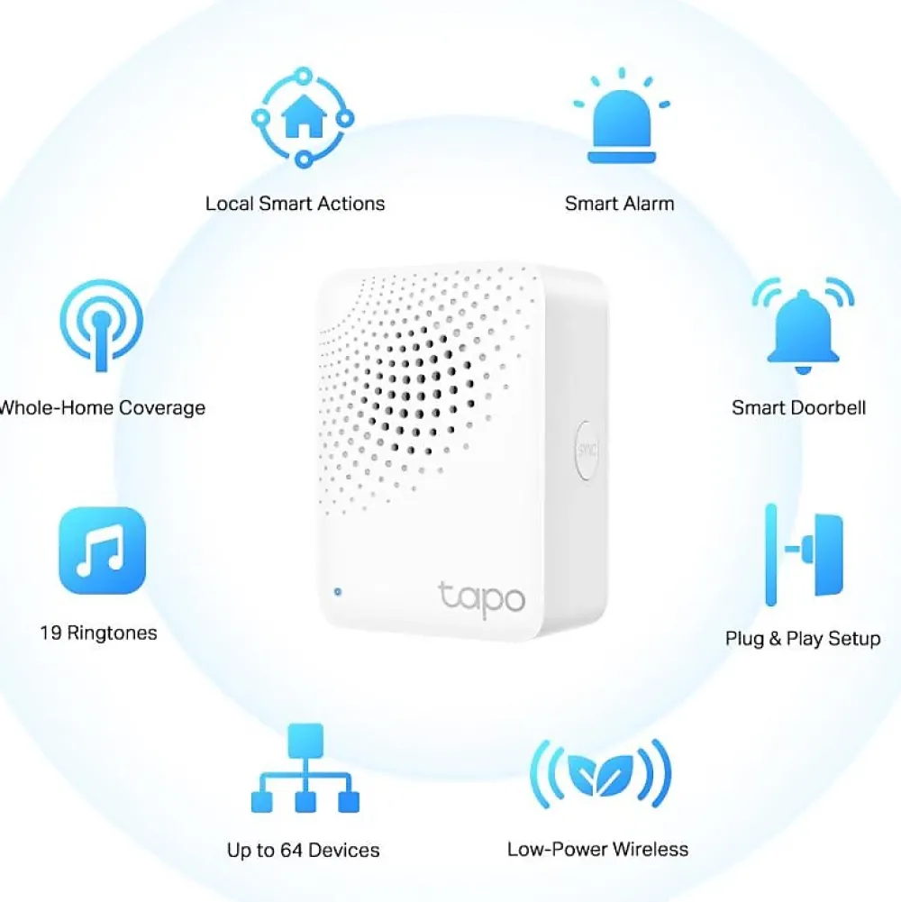 TP-Link Box Domotique-TPLINK Smart-Hub SmartHub Tapo H100 (TAPO H100)
