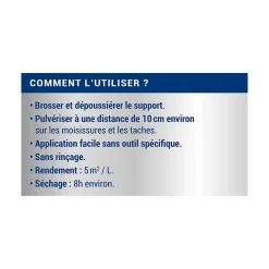 Ripolin Traitement anti-moisissures intérieur extérieur L