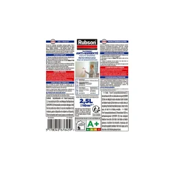 Rubson Etanchéité Du Mur Intérieur-Traitement Murs Humides incolore bidon 2,5L