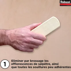 Rubson Etanchéité Du Mur Intérieur-Traitement Murs Humides incolore bidon 2,5L