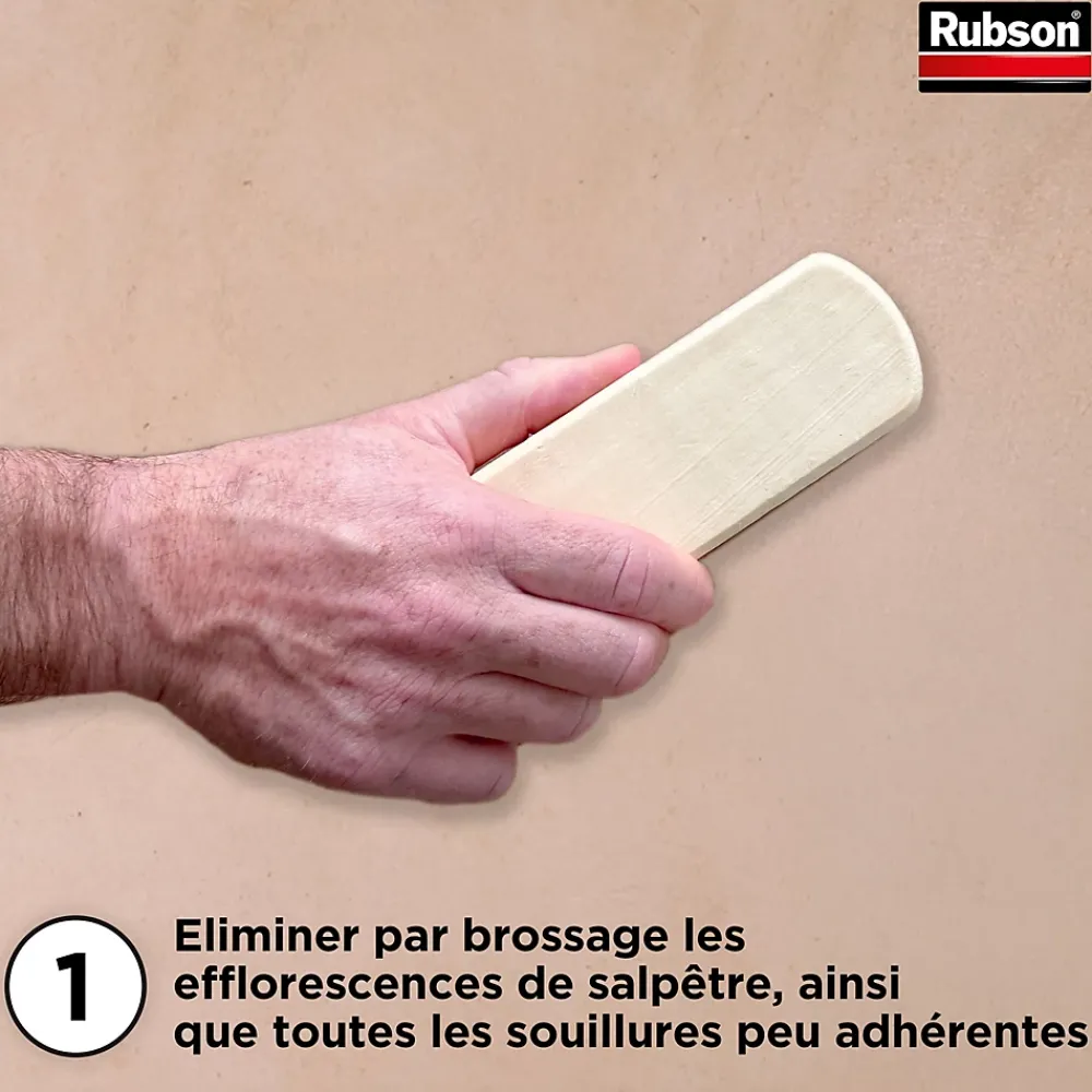 Rubson Etanchéité Du Mur Intérieur-Traitement Murs Humides incolore bidon 5L