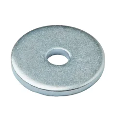 Diall Très Rondelles plates larges de réparation en acier au carbone ø 3mm - 10 pièces