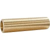 Somatherm Raccord À Visser-Tube fileté laiton 10cm - double Mâle 20/27 (3/4"), lot de 2