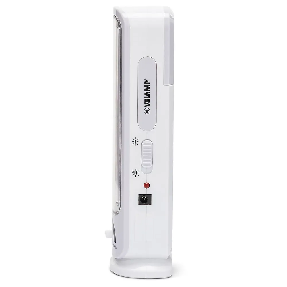 Velamp Lampe Torche-TWIX: Lampe portative rechargeable anti-coupures d'électricité, 2 tubes LED 300lm 23cm