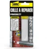 UHU Colle à réparer Powerkitt universel - Pâte époxy 2 composants pour coller, combler, étanchéifier, Gris, 60g