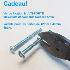 Nesu 6 Un. poignées de meuble coquille en nickel mat pour porte et cuisine - entraxe 32MM