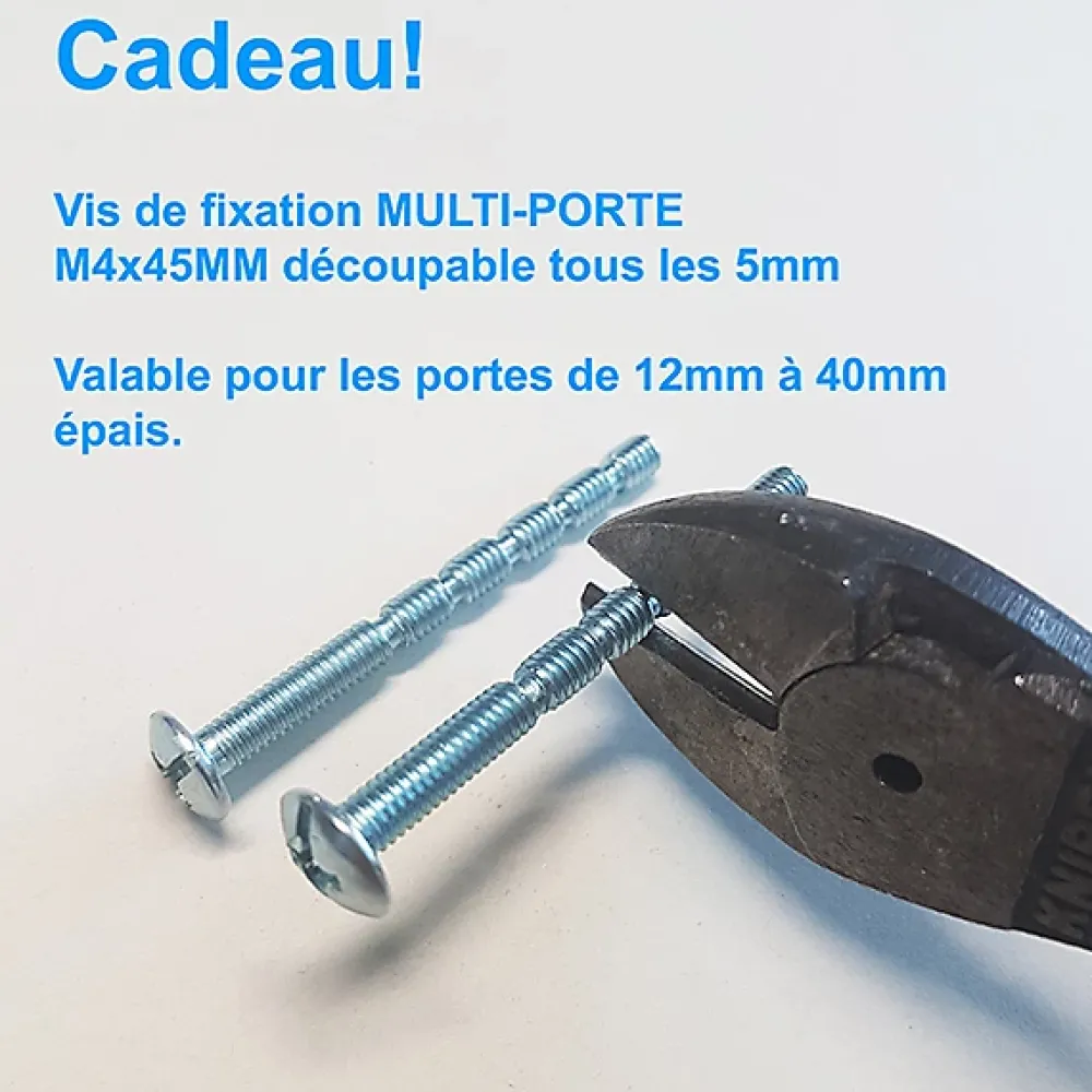 Nesu 6 Un. poignées de meuble coquille en nickel mat pour porte et cuisine - entraxe 32MM