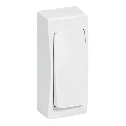 Legrand Interrupteur En Saillie-va-et-vient étroit ASL blanc