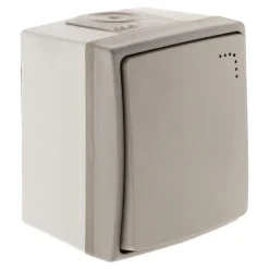 Zenitech Va et vient + voyant IP55 Orok