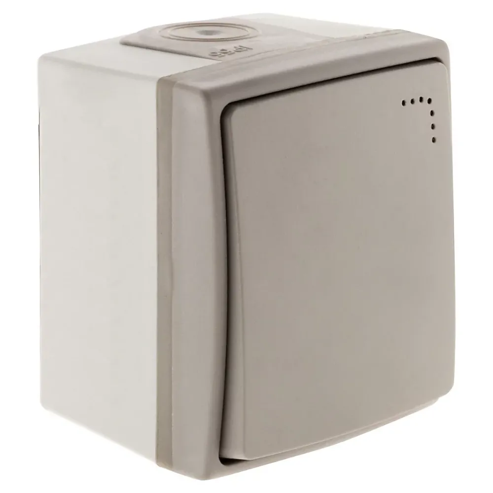 Zenitech Va et vient + voyant IP55 Orok