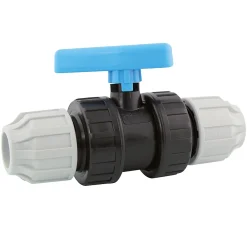 Fitt Tube Et Raccord Pehd-Vanne PEHD diamètre 25 mm Plastique