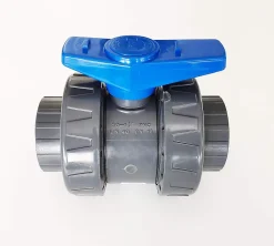 Fitt Vanne D'Arrêt-Vanne Interplast 50mm à coller double union démontable 5cm 50 mm PN16 PVC Pression Piscine