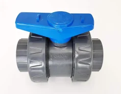 Fitt Vanne D'Arrêt-Vanne Interplast 50mm à coller double union démontable 5cm 50 mm PN16 PVC Pression Piscine