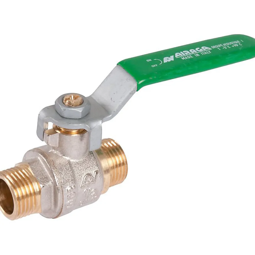 Sferaco Vanne NF laiton nickelé - M 3/4' -