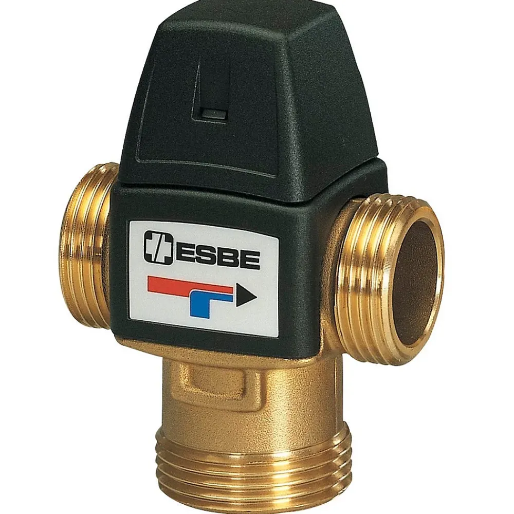 Esbe France Accessoire Pour Chauffe-Eau-Vanne thermostatique VTA322 - Connexion: G3/4" - Largeur: 70 mm - Hauteur: 94 mm - Profondeur: 46 mm