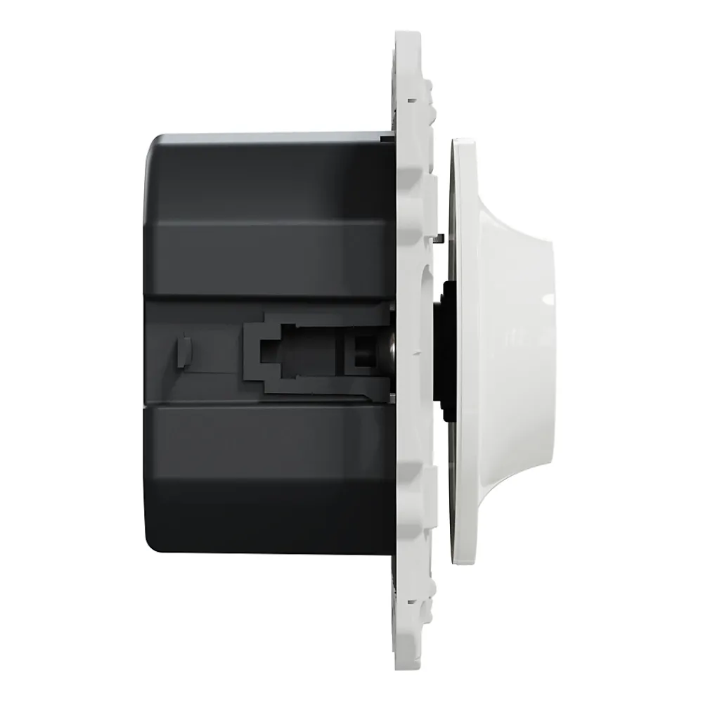 Schneider Electric Variateur de lumière universel en 2 ou 3 fils 3W 200W Odace blanc