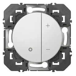 Legrand Interrupteur Encastrable-Variateur Dooxie blanc l. 80 mm