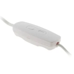 Interrupteur Et Variateur De Lampe-Variateur pour LED de 1 à 50 W précablé avec fiche 6A coloris blanc