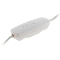 Interrupteur Et Variateur De Lampe-Variateur pour LED de 1 à 50 W précablé avec fiche 6A coloris blanc