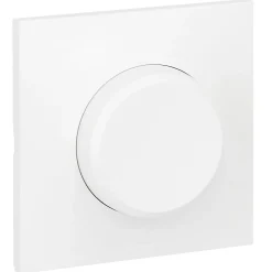 Legrand Variateur rotatif Neptune plastique brillant blanc