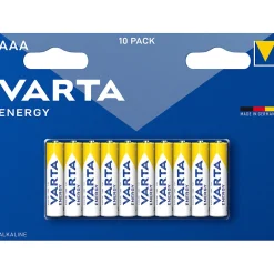 Varta - Blister de 10 Piles Alcalines ENERGY AAA