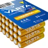 Varta Pile Aaa|Pile Alcaline-LONGLIFE AAA Piles Alcalines - Pack de 24 Piles LR3 (AAA) 1200 mAh 1.5 V