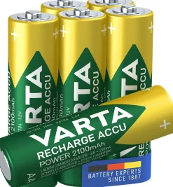 Varta Pile Aa|Pile Rechargeable-- Pile rechargeable AA 2100 mAh blister de 6