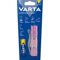 Varta - Torche Lipstick LED + 1 pile AA
